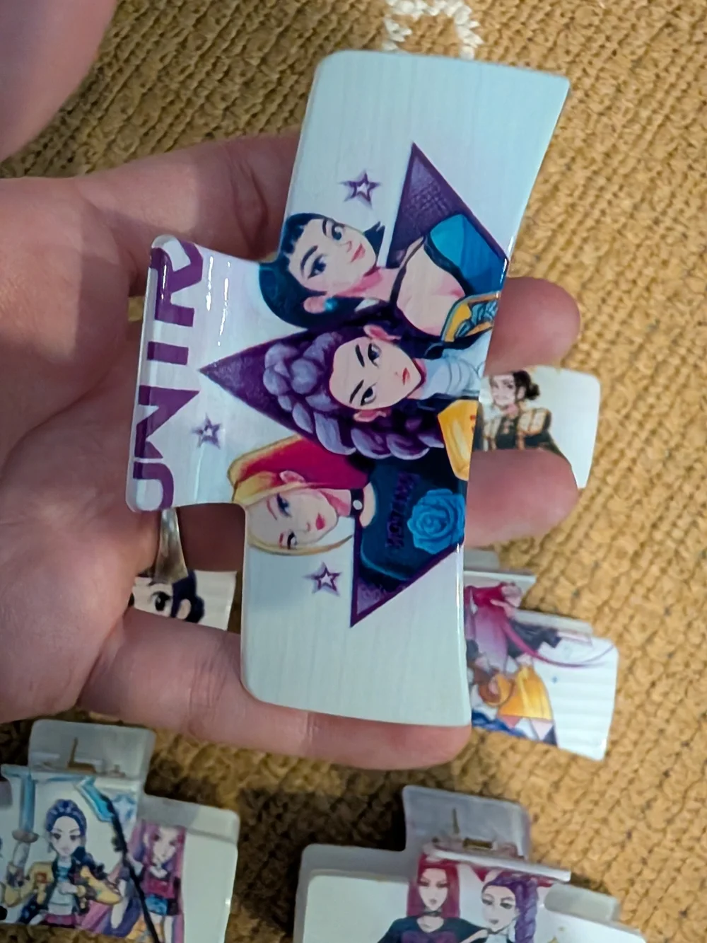 6 New K-pop Demon Hunters Hair Clips